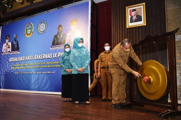 Sosialisasi Hasil Rakernas IX PKK, Nawal Berharap Program Kerja Lima Tahun Berkesinambungan